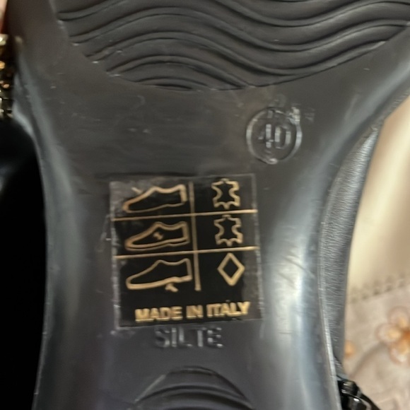 SOFFIA | BLACK RED PATCHWORK PRINTED LEATHER KNEE BOOTS(044S) - Picture 6 of 6